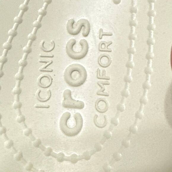 Crocs Platform Mega Crush Bone Mens 10/ Women 12Classic Crush Clog Sandals Shoes - Picture 7 of 8